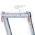 Keylite White PVC Centre Pivot Roof Window with Hi-Therm Glazing