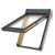 Keylite Pine Top Hung Roof Window with Hi-Therm Glazing
