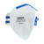 FFP2 Fold Flat Mask - Valved [One Size] - [Bag] 3 Pieces