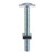 Roofing Bolt & SQ Nut - BZP [M6 x 40] - [TIMbag] 110 Pieces