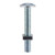 Roofing Bolt & SQ Nut - BZP [M6 x 50] - [TIMbag] 90 Pieces