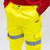 Hi-Vis Exec Trousers Yellow [Medium] - [Bag] 1 Each