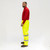 Hi-Vis Elastic Trousers Yellow [Medium] - [Bag] 1 Each