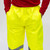Hi-Vis Elastic Trousers Yellow [XXX Large] - [Bag] 1 Each