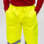 Hi-Vis Elastic Trousers Yellow [XX Large] - [Bag] 1 Each