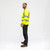 Hi-Vis Polo L/SLEEVE Yellow [X Large] - [Bag] 1 Each