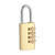 Brass Combination Padlock [28mm] - [Blister Pack] 1 Each