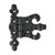 Unequal Hinge Ant BLK [85mm] - [Bag] 2 Pieces