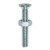 Machine Screw & Nut CSK - BZP [M6 x 40] - [TIMpac] 10 Pieces