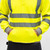 Hi-Vis Sweatshirt Yellow [Large] - [Bag] 1 Each