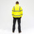 Hi-Vis Fleece Jacket Yellow [XX Large] - [Bag] 1 Each