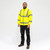 Hi-Vis Fleece Jacket Yellow [XXX Large] - [Bag] 1 Each