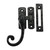 Curly Casement Fastener AntBLK [86mm] - [Bag] 1 Each