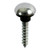 Mirror Screw Dome - Chrome [8 x 1 1/2] - [TIMpac] 8 Pieces