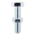 Set Screw & Hex Nut - BZP [M12 x 35] - [TIMpac] 2 Pieces