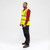 Hi-Vis Vest Yellow [X Large] - [Bag] 1 Each