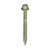 Timber Frame Screw HEX Green [6.7 x 60] - [Box] 50 Pieces
