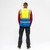 Hi-Vis Vest Yellow & Blue [Small] - [Bag] 1 Each