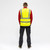 Hi-Vis Executive Vest Yellow [Medium] - [Bag] 1 Each