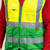 Hi-Vis Vest Yellow & Green [X Large] - [Bag] 1 Each