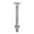 Carriage Bolt & Hex Nut - HDG [M12 x 130] - [Box] 10 Pieces