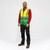 Hi-Vis Vest Yellow & Green [XX Large] - [Bag] 1 Each