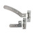 Curved Rail Hinge Set (Right) [300mm] - [Plain Bag] 2 Pieces