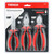 General Purpose Pliers Set - [Blister Pack] 3 Pieces