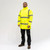 Hi-Vis Parka Jacket Yellow [X Large] - [Bag] 1 Each