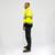 Hi-Vis Softshell Jacket Yellow [XX Large] - [Bag] 1 Each