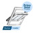 VELUX GGL Manual Centre-Pivot Conservation Roof Window White Painted Wood incl. Profiled roofing material Standard Flashing