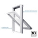 YARDLITE PVC APY/APV Centre-Pivot Roof Window