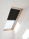 YARDLITE Blackout Blind Black 4249 in-situ