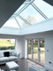 Korniche Roof Lantern with Ambi Blue Tint & White/White 150x150cm