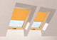 FAKRO ARF II 12 Blackout Manual Internal Blind in 057 134x98cm
