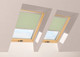 FAKRO ARF II 07 Blackout Manual Internal Blind in 059 78x140cm