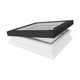 FAKRO DEG P2 06K Electric Flat Roof Window with Anti-burglary Double gazing 90x120cm
