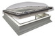 FAKRO DEC-C U8 02K Electric Domed Flat Roof Window with Quadruple glazing 60x90cm