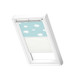 VELUX 4660 Duo blackout Blue sky / white