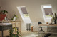 VELUX 1276 Pleated blind Dusty Brown