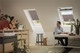 VELUX 1276 Pleated blind Dusty Brown
