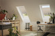 VELUX 1275 Pleated blind Natural