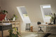 VELUX 1284 Pleated blind Grey