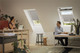 VELUX 1284 Pleated blind Grey