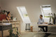 VELUX 1016 Pleated blind White