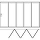 Visofold 1000 Aluminium Bi-Folding Doors
