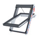 Keylite Standard Electric White PVC Centre Pivot Roof Window with Hi-Therm Glazing