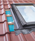 FAKRO EZV-A Recessed Interlocking Tile Flashing (Up to 45mm)