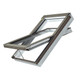 FAKRO White UPVC Electric Centre Pivot Roof Window