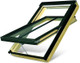 FAKRO Conservation White Pine Electric Centre Pivot Roof Window